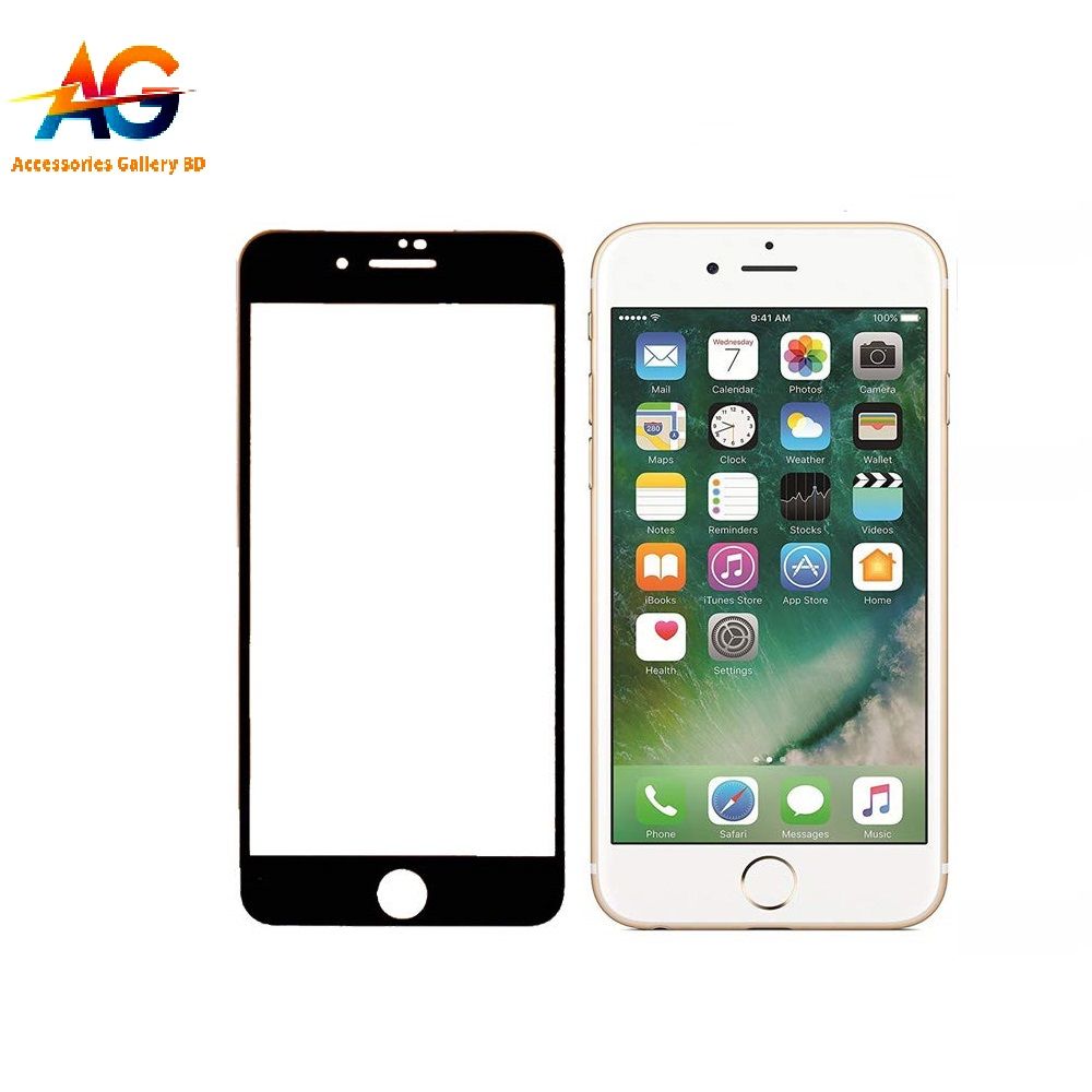 Apple iPhone 6 Plus Tempered Glass Screen Protector 6D/9D/11D - Black