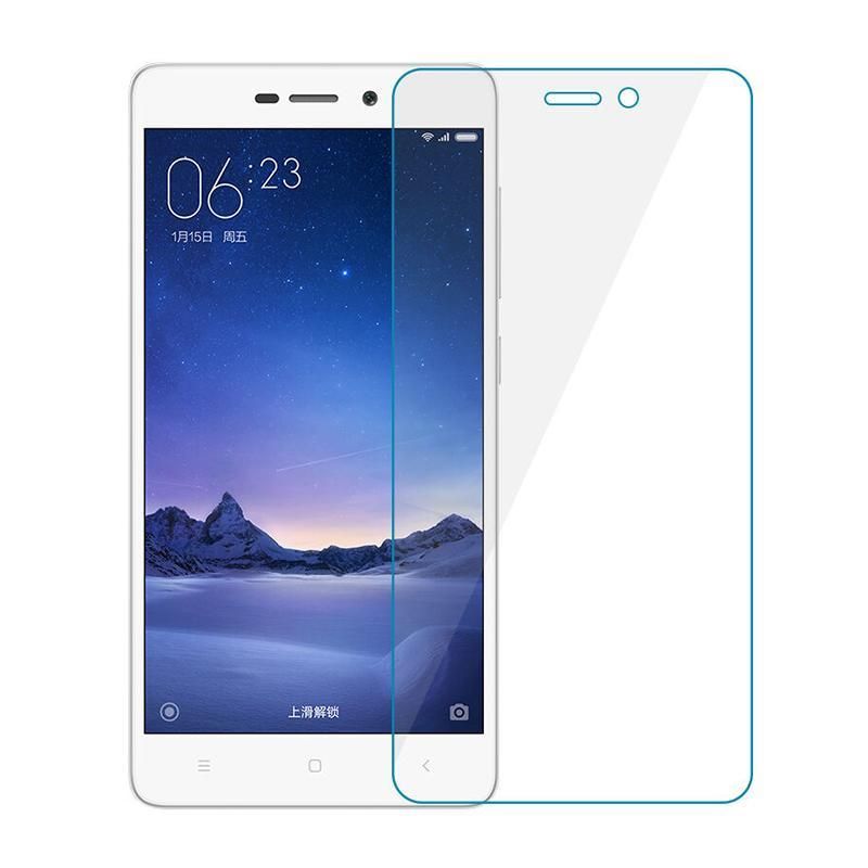 Full Cover 9H Anti-Explosion Tempered Glass Screen Protector Protective Film For Xiaomi Hongmi Redmi 3 Glass
