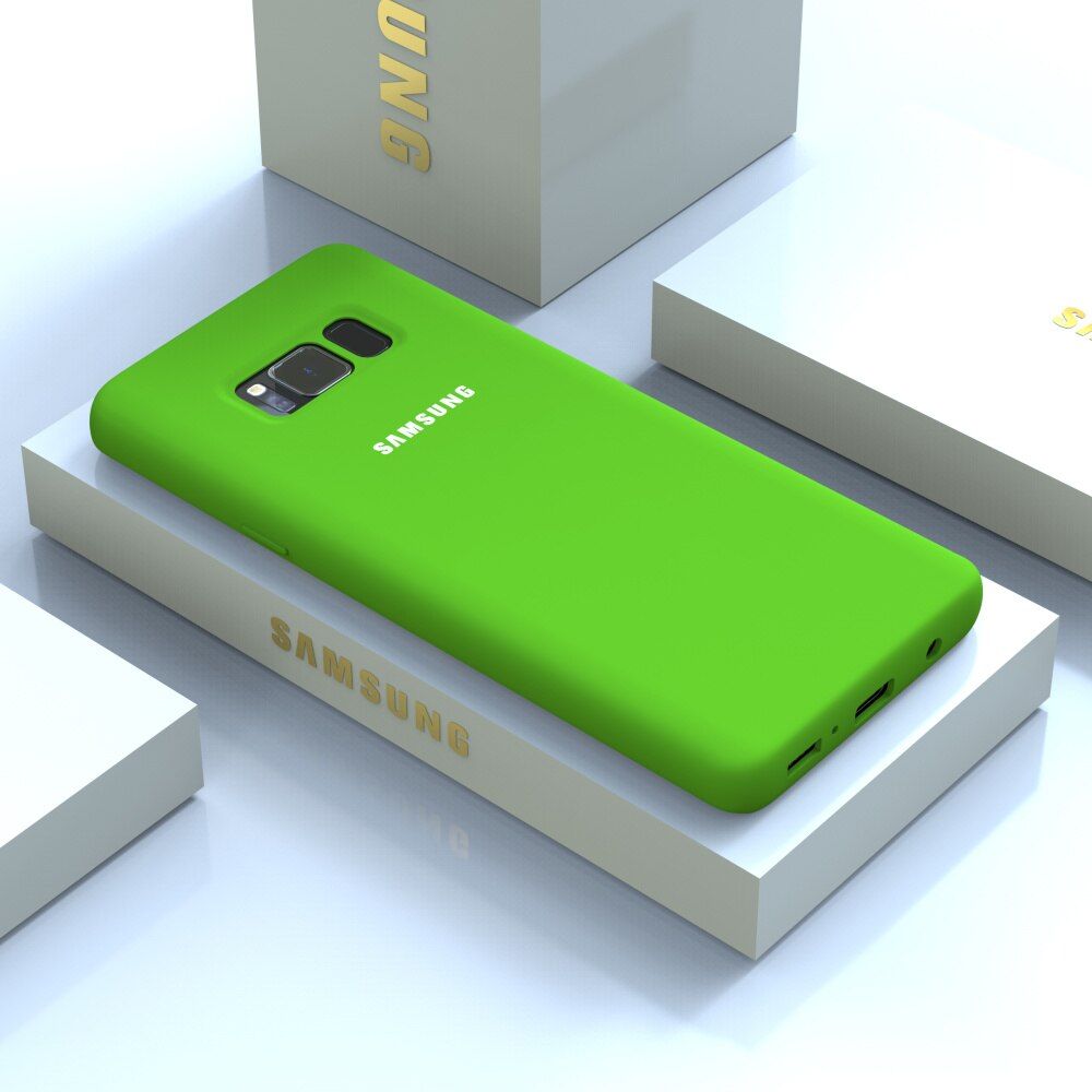 Samsung Galaxy S8/S8 Plus S8+ Soft Silicone  Cover No Fingerprint Protective Case For Samsung S8/S8plus