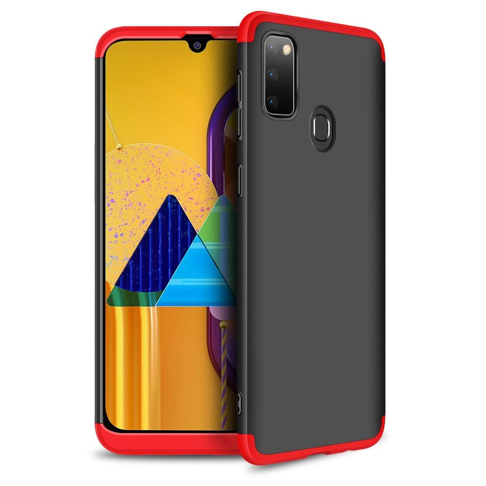 For Samsung Galaxy M30S 360° Full Body Coverage Protection Hard PC 3 in 1 Detachable Protective Case Cover
