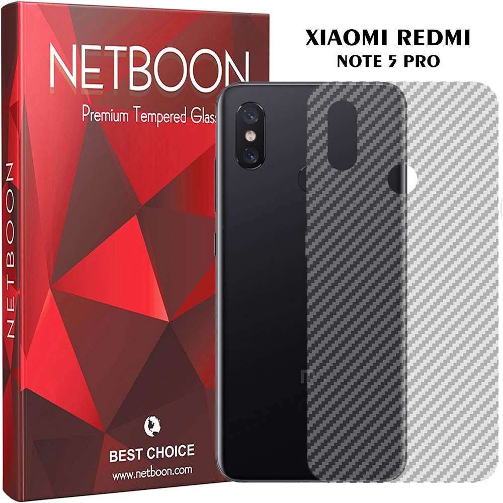 For Xiaomi Redmi Note 5 / Note 5 Pro Back Carbon Fiber Sticker Protection