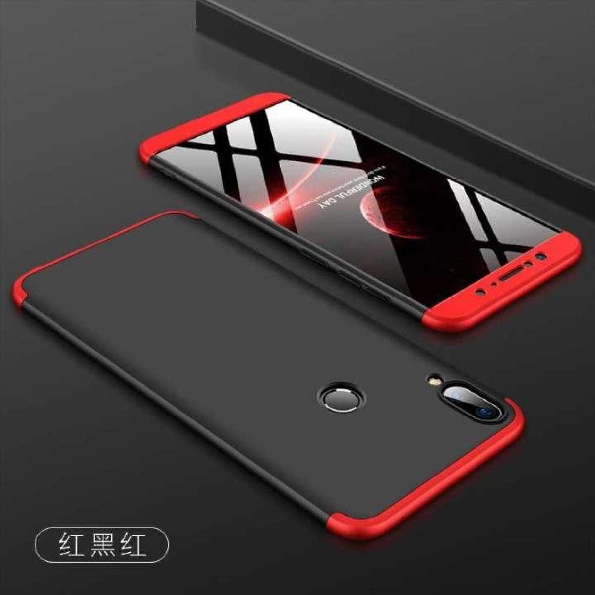 ASUS ZENFONE MAX PRO (M2) - 360 Degree Full Protection Back Cover Red 'GKK