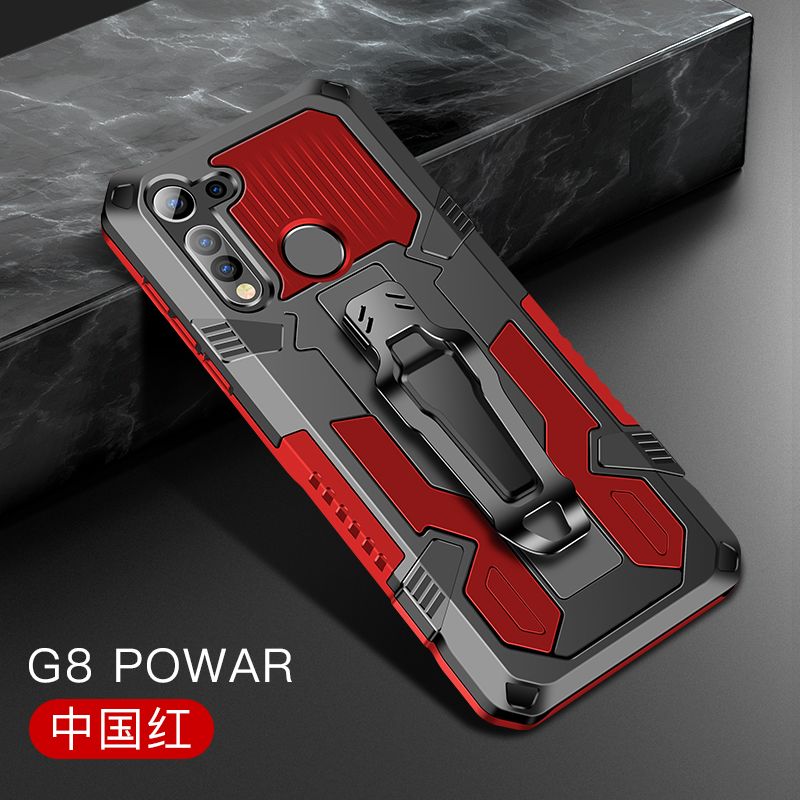 Magnetic Holder For Motorola Moto G8 Power Moble Phone Back Case Men Boy Shockproof Clip Belt Clip Bumper Funda Cover