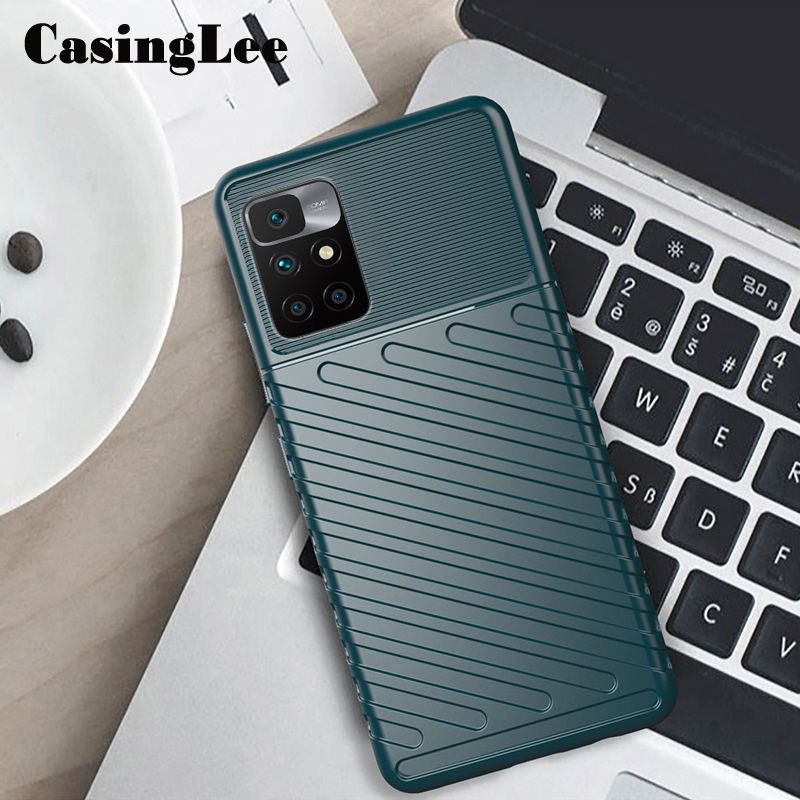 Casinglee for Redmi 10 Phone Case Luxury Bumper Transparent Silicone Shockproof Back Cover Anti-knock Xiaomi Redmi10 Cases For girls and Boys