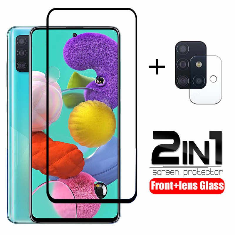 Vivo Y50/ Vivo Y30 - 2 in 1 (Back Camera Lens Screen Protector And Tempered Glass Protective Glass Film (No poly)