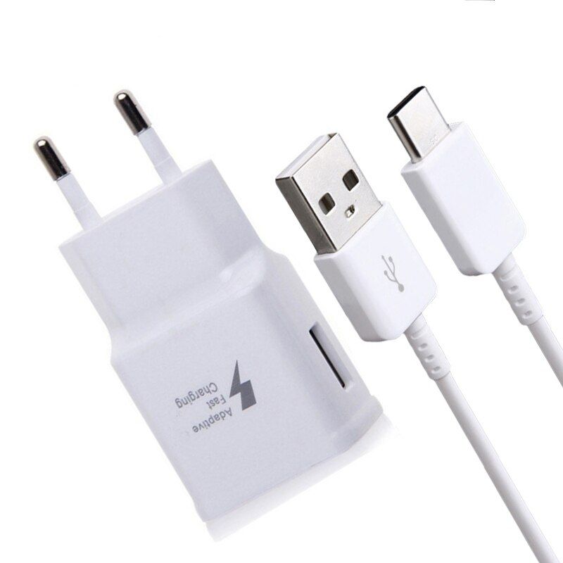 15W Fast Charger For Samsung S20 S10 S9 Charging Power Kabel Travel