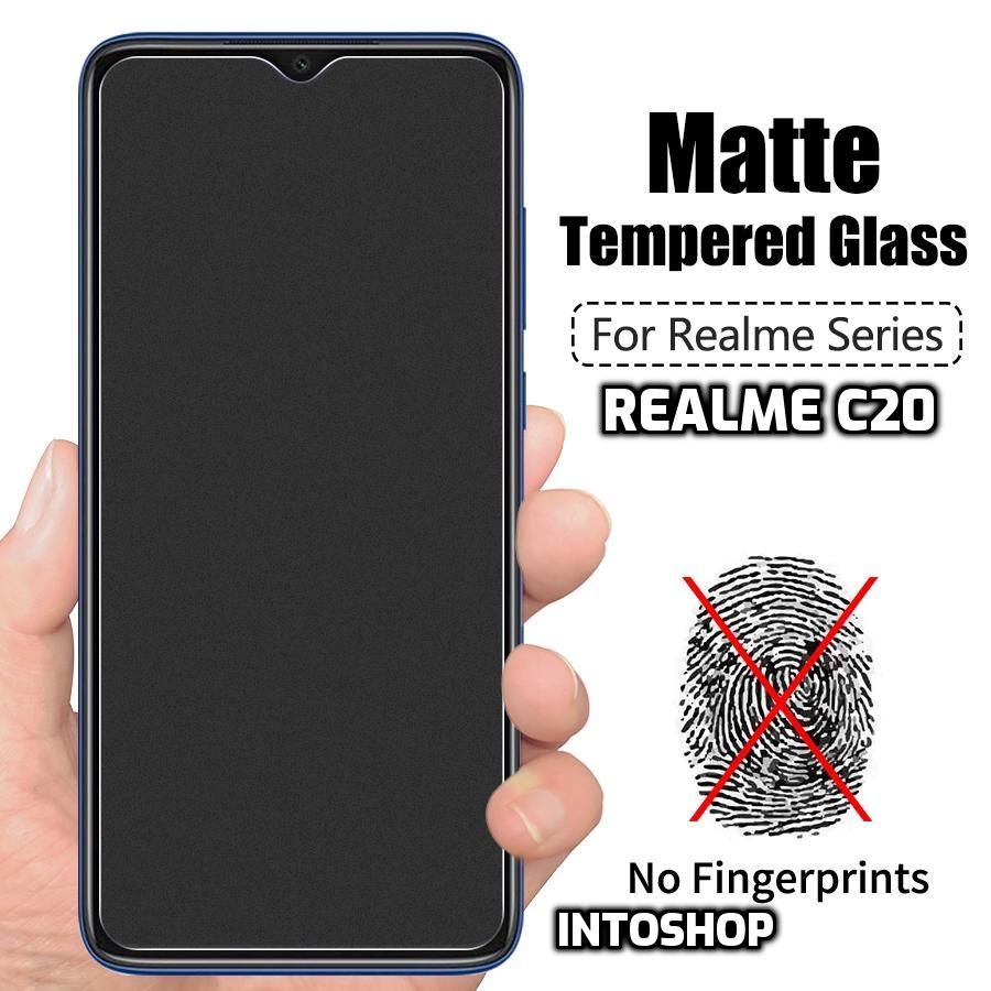 Matte Tempered Glass For Realme C20