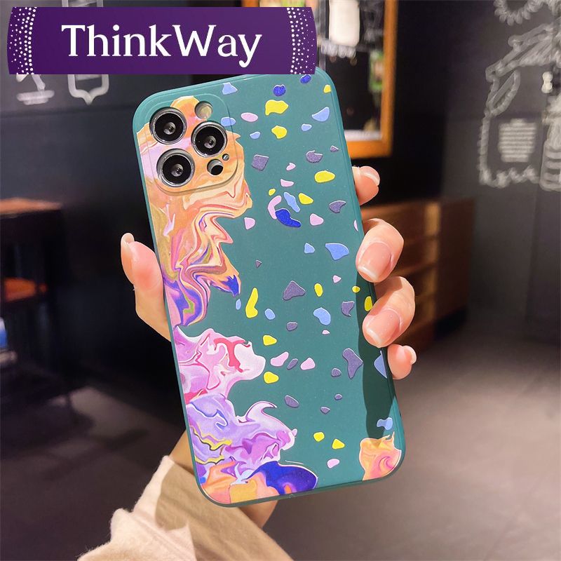 Case OPPO A93 A15 A94 A53  A54 A7 A3S A5  A5S A12 A92 A31 A9  Reno 4 Lite Reno 4 F Reno 5 5F Find X3Lite A15S F17 F19 PRO A33  A11K A12S A11 A52 A32 A12E A72 A53S New Watercolor Phone Case Cover