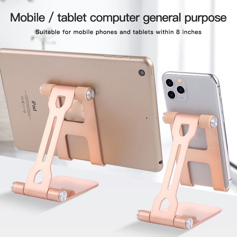 Adjustable 270 Degree Holder Desk Dashboard Sticking bracket mount Aluminum Alloy Phone Holder Stand Adjustable angle