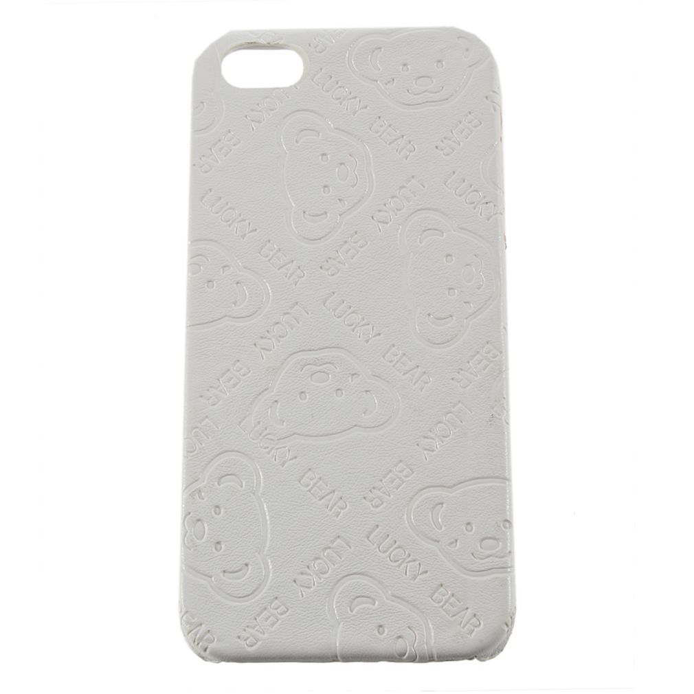 Fashion Cute Big Cartoon Lucky Bear Hard Case Cover Protect For Iphone 5 White