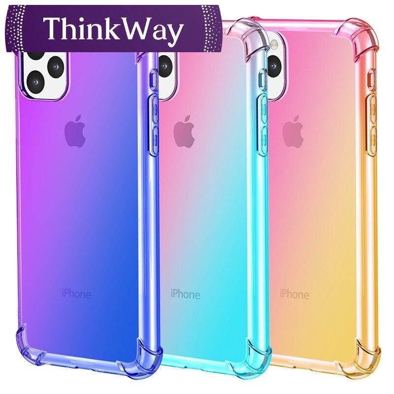For For Iphone 11pro max XR X Xs max i8 i7 i6 6s plus Four corners Anti-fall TPU phone case for iphone 7/8plus case cover