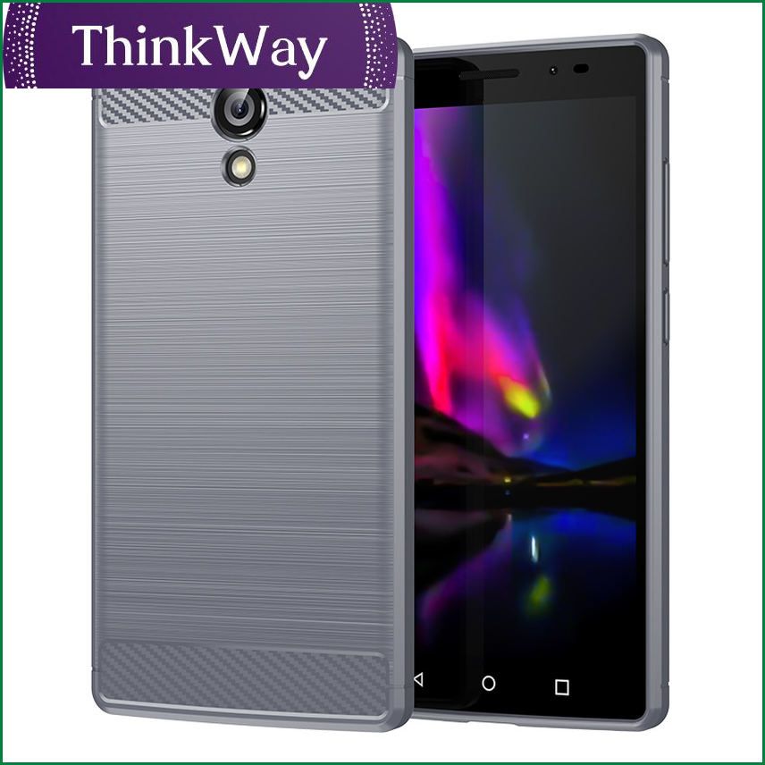 Suitable for  Phab2 mobile phone shell  Phab2Plus/Pro carbon fiber anti-fall protective sleeve silicone soft shell