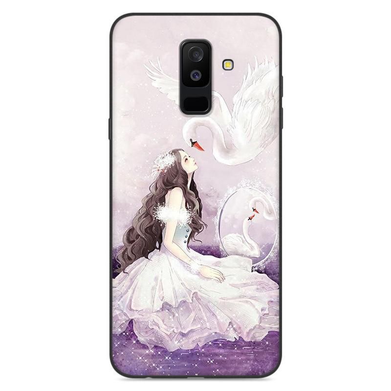 Luxury Fashion Painted TPU Soft Silicone Phone Casing for Samsung Galaxy A9 St