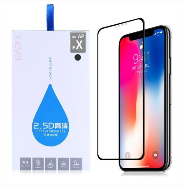 X LEVEL (WATER DROP) SUPERIOR QUALITY Tempered Glass Screen Protector for APPLE iPhone 12 pro max / 12 pro / 12 / 12 mini / XR / 11 / 11PRO / X / XS / XS MAX / 6 / 6S / 6 PLUS / 7 / 7 PLUS/ 8 / 8 PLUS / SE 2020