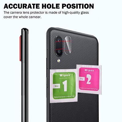 Samsung Galaxy M02 / Samsung Galaxy A02 Tempered Glass Film Soft Tempered Glass Back Camera Lens Film Camera Protectors