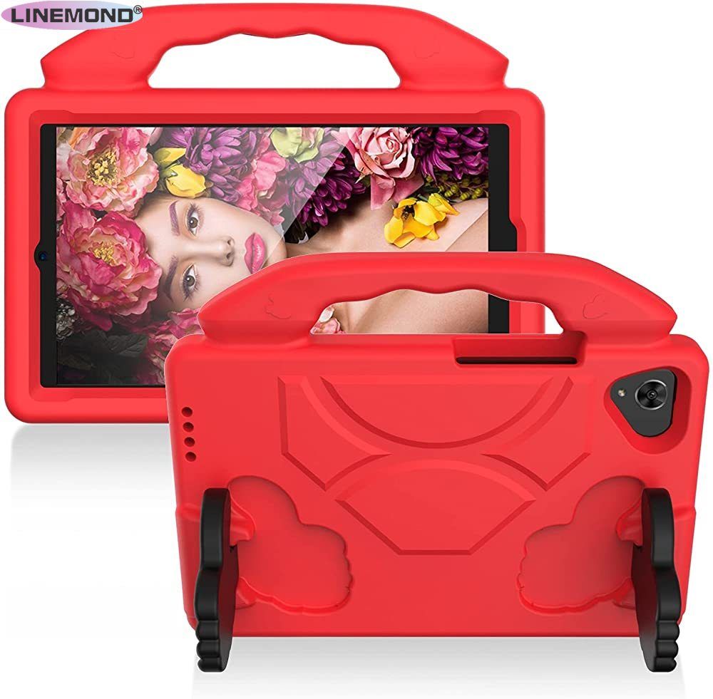 Tablet Protective Clips for Samsung Galaxy TAB A 8.4  T307/T307U(2020) Tablet Case for Kids Shockproof Lightweight EVA Dropproof Impact Resistance Protective Handle Stand Cover Tablet PC Bag