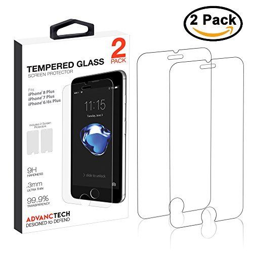 0.3mm apple iphone 7 plus 3mm screen protector 9H Hard 2.5D Arc Edge Round Border Screen Protector with Clean Tools