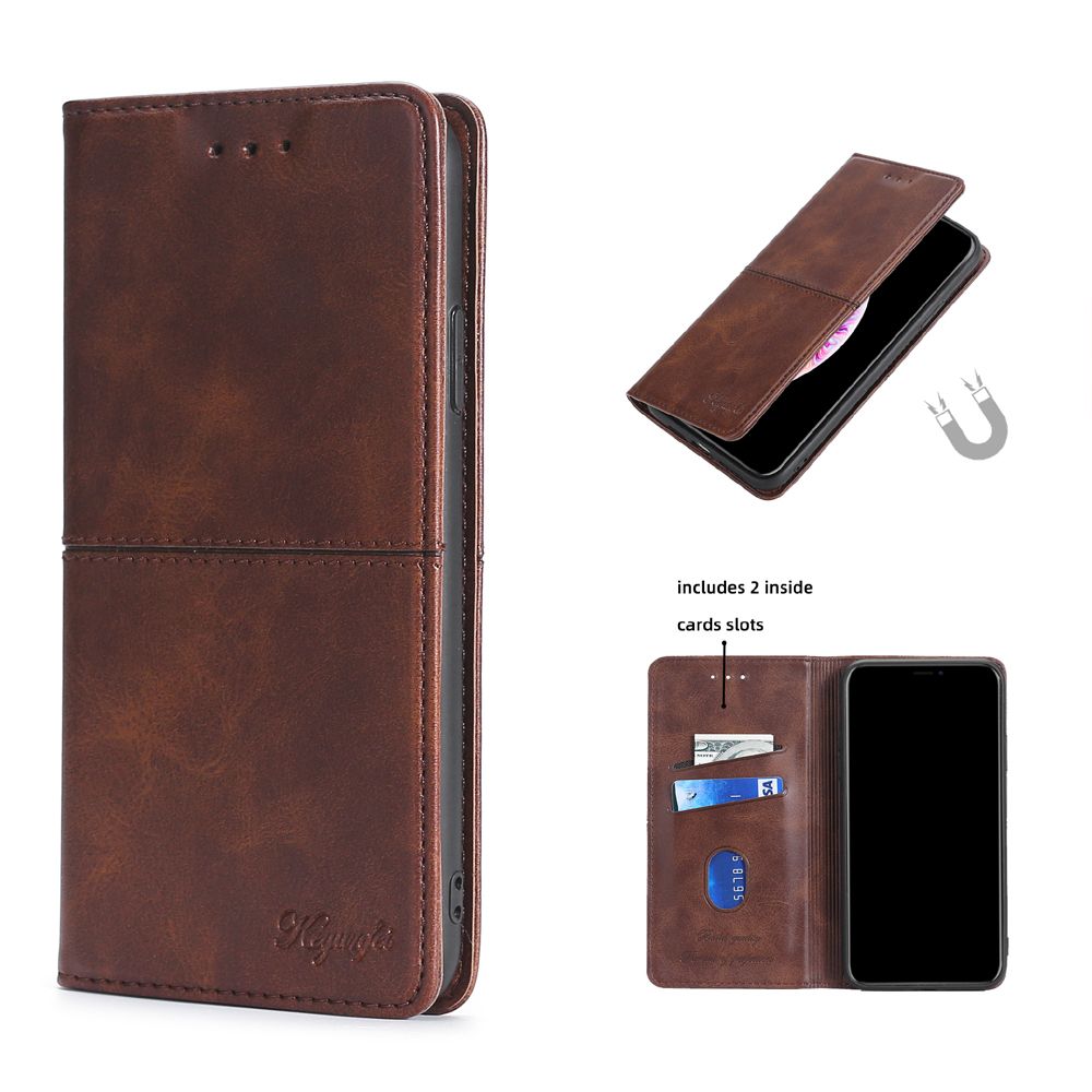 Case For Sony Xperia L1 casing Flip leather phone case luxury retro TPU back cover