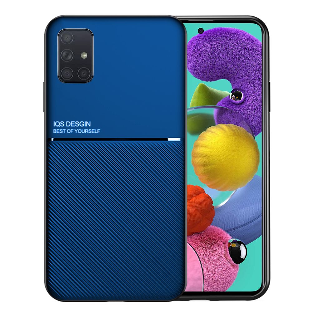 For Samsung Galaxy A51 Stripe Pattern Anti-Slip Shockproof Soft TPU Silicone Bumper Case Cover