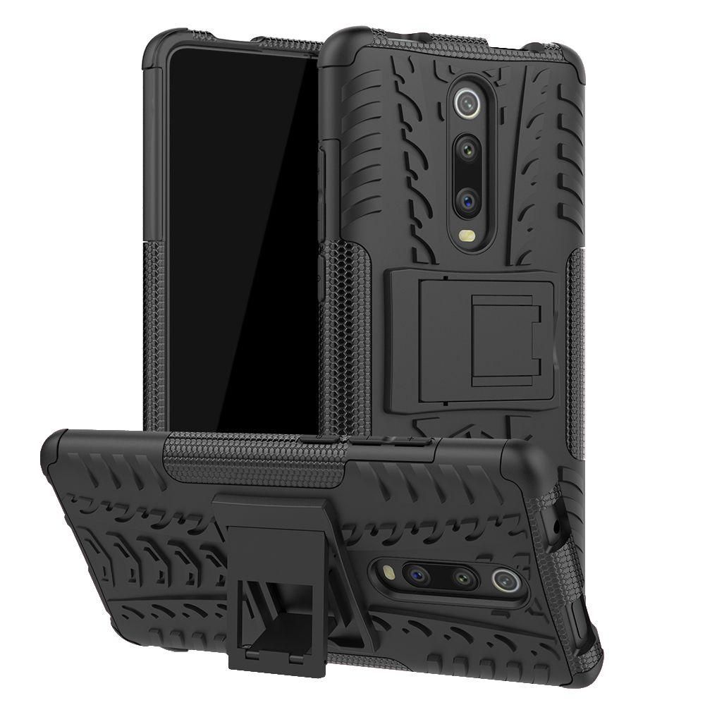 Heavy Duty Armor Tough Hybrid Shockproof Dual Layer Kickstand Protective Case Cover For Xiaomi Redmi K20