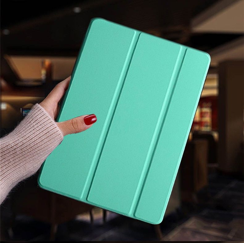 For Galaxy A7 2020 T500 T507 Case,Smart Stand PU Leather  Cover for Samsung Galaxy A7 10.4" 2020 SM-T500 T505 Case