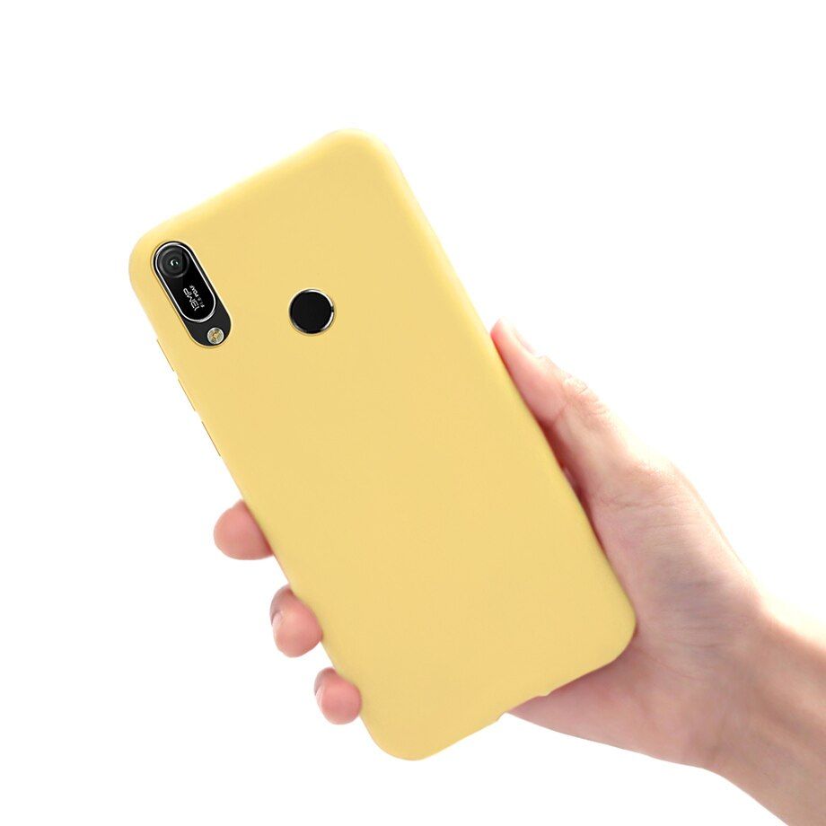 For Huawei Y6 2019 Case MRD-LX1 MRD-LX1F Cover Silicone Soft TPU Back Cover Phone Case For Huawei Y6 Prime 2019 Y 6 6Y 2019 Case