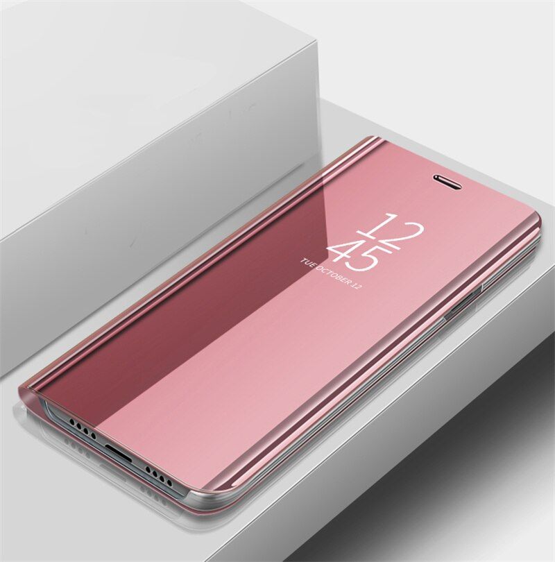 for xiaomi mi 10t lite case smart mirror magnetic flip case covers on xiomi mi10t mi 10 t light pro 10tlite 10tpro stand coque