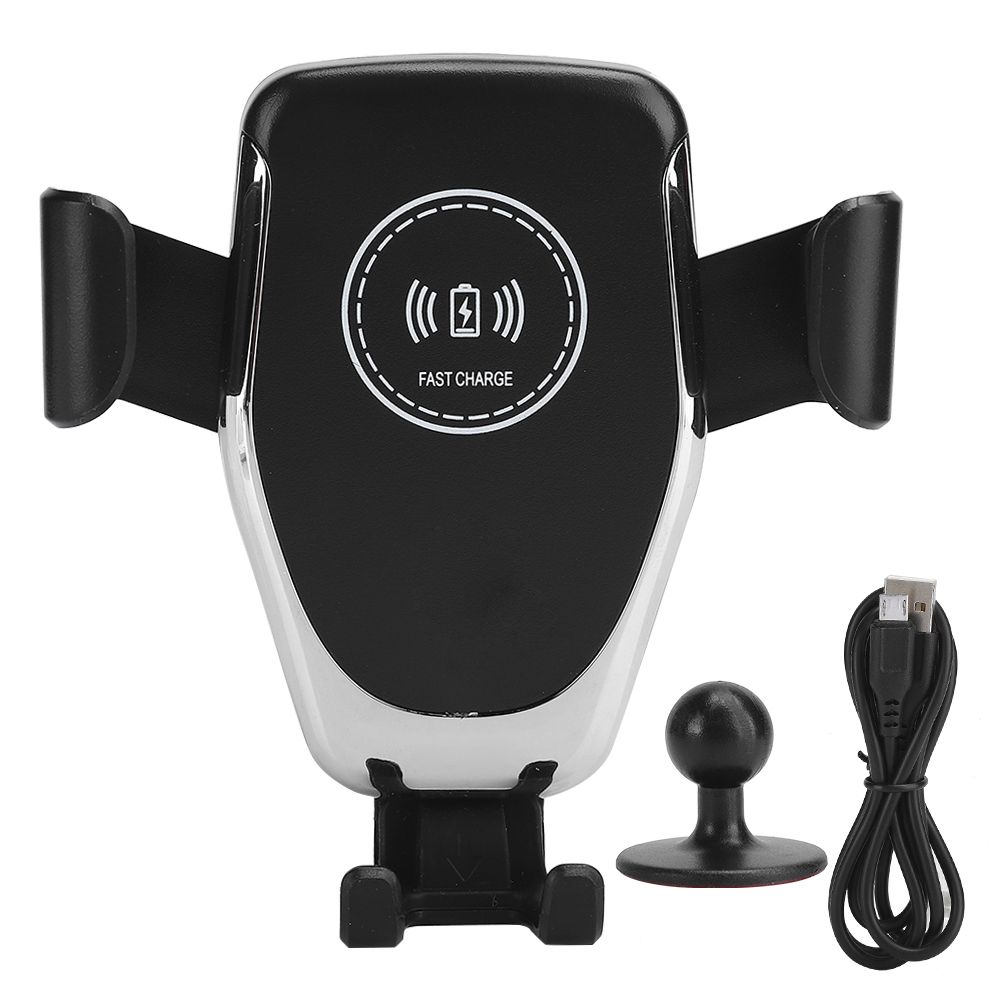 Car Bracket Wireless Charger 360 Degrees Rotation Mount TYPE-C 10W QI Quick Charging for Mate 30 / Pro RS 20