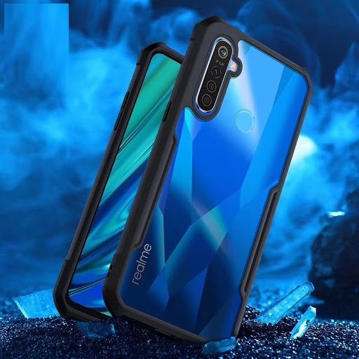 Xundd Ipaky For Realme 5 Pro Case Shock proof Cover, Fitted Cases, Transparent Shell,