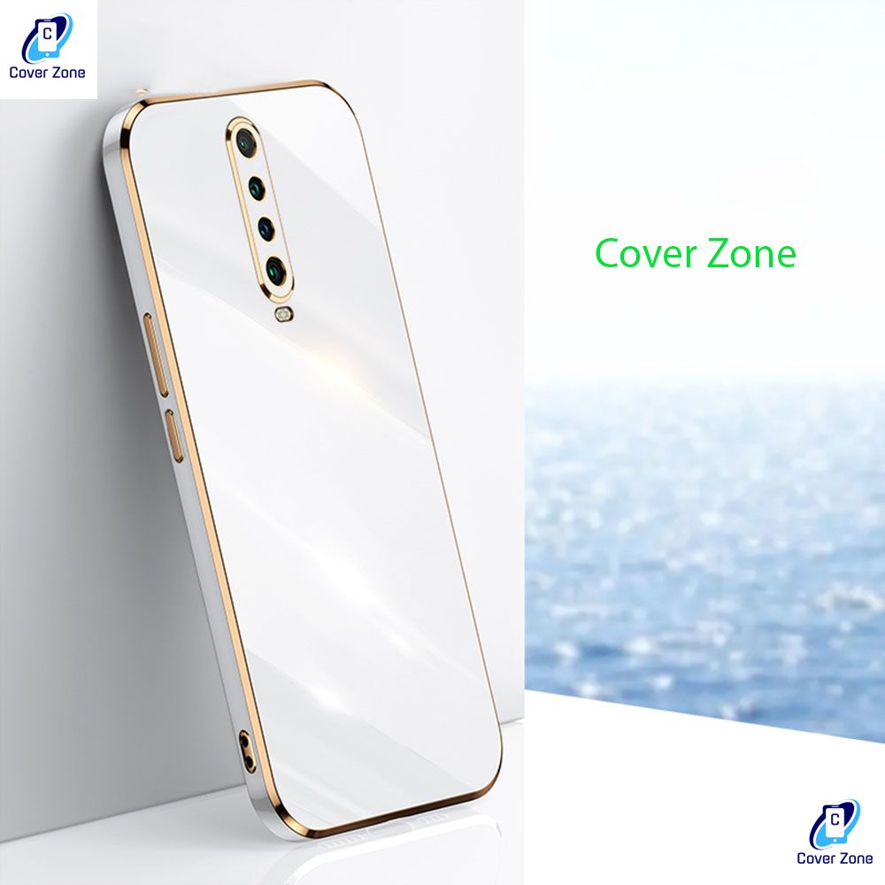 For Xiaomi Redmi K30 / Poco X2 Luxury 6D Plating Soft Casing Silicone Square Frame Phone Case For Xiaomi Poco X2 / Redmi K30 Back Cover
