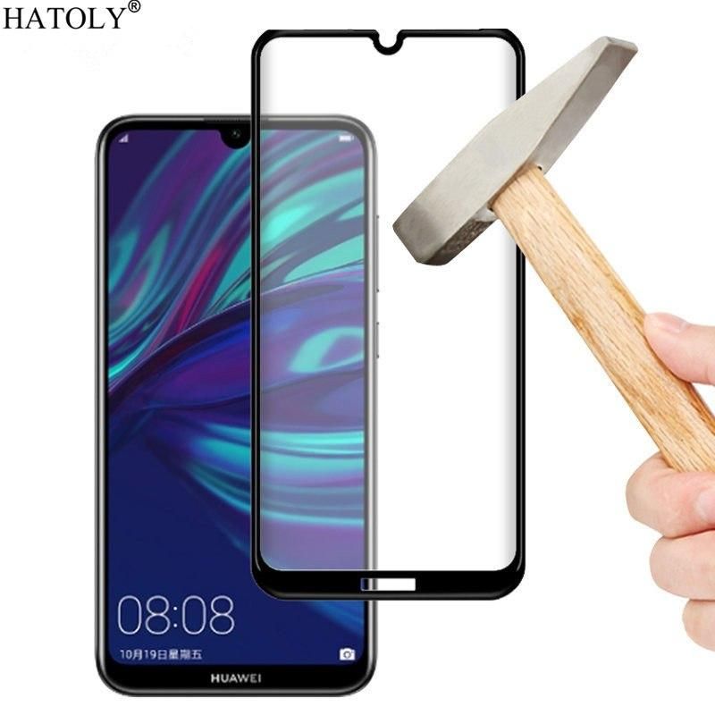 HUAWEI Y7 PRO (2019)- 6D Tempered Glass Screen Protector - Transparent