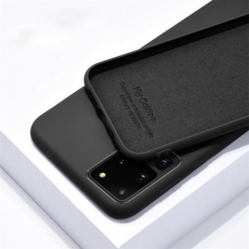 For Samsung Galaxy S20 Ultra Plus A51 A71 Back Cover Soft Case Silicone