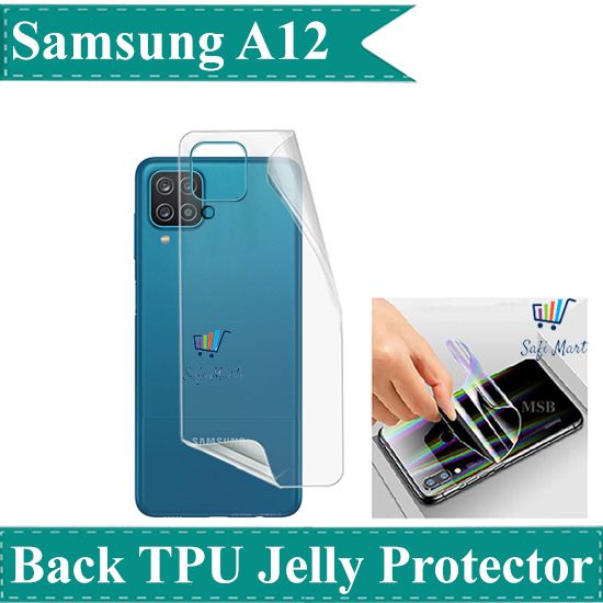 For Samsung Galaxy A12 Hydrogel Back Poly - Transparent