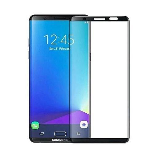Samsung J5 Prime 5D Tempered Glass Screen Protector - Black and Transparent