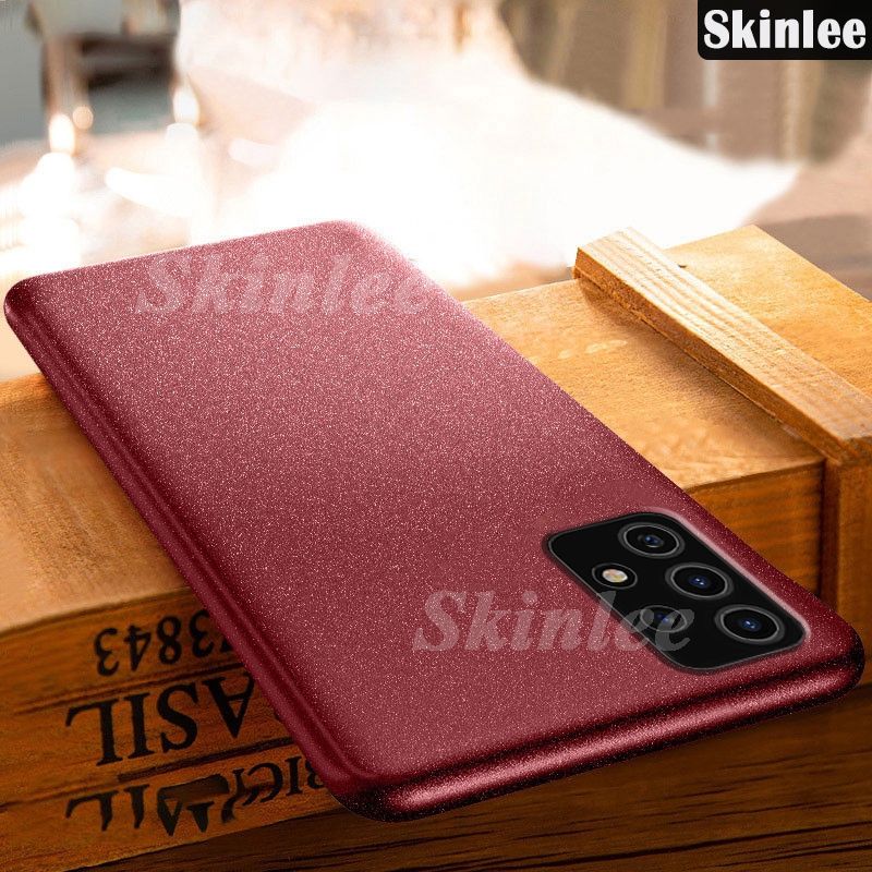 For Samsung Galaxy A52 Matte Silicone Phone Case for Samsung A52 Super Scrub Non-slip Back Cover