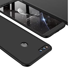 Gkk 360 Ultra Slim Fit Case Cover for Huawei Honor 7X - Full Black