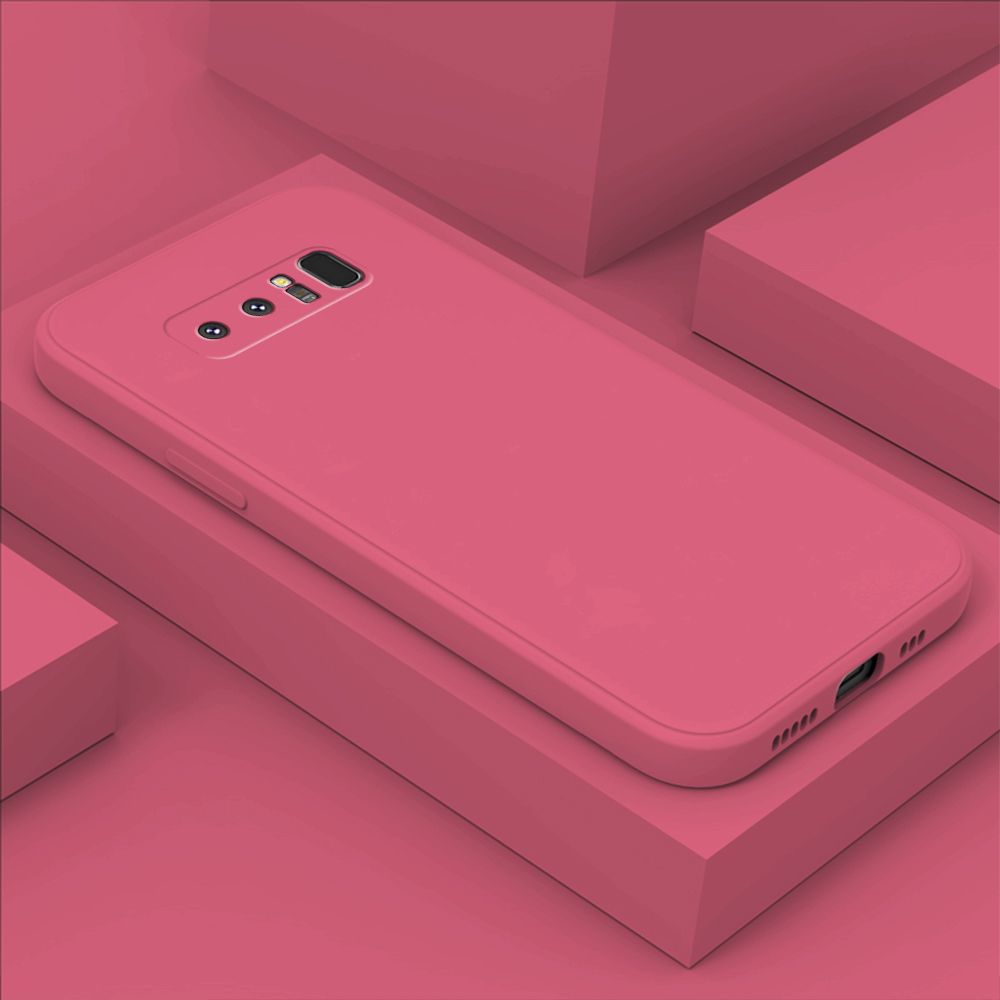 Hontinga for Samsung Galaxy Note 8 Case Thin Soft Luxury Square Liquid Silicone Phone Case Candy Cover
