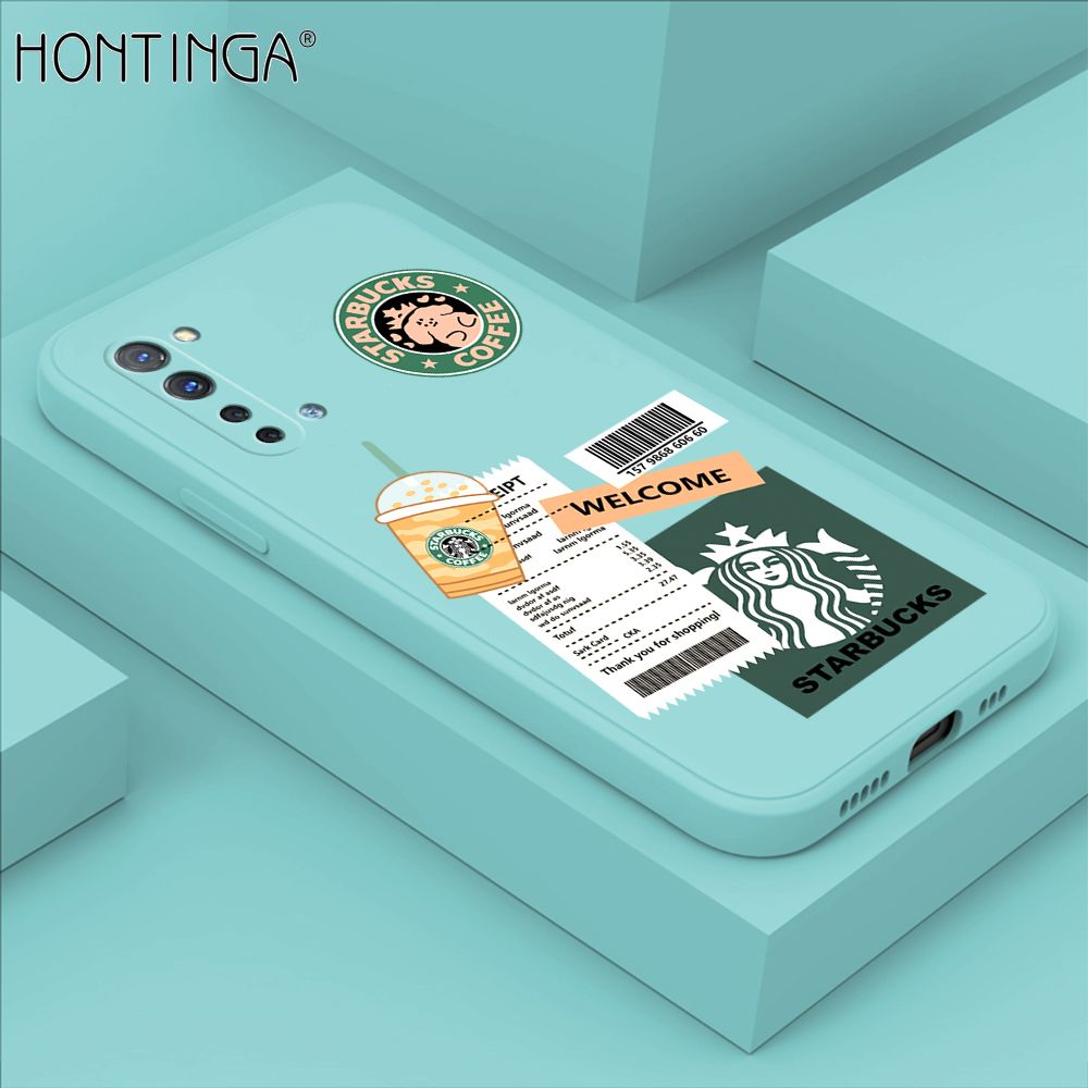 Hontinga for OPPO Reno3 5G Case Cartoon Popularity Phone Case Soft Square Edge Silicone Cases Full Lens Cover Shockproof Protection Cover