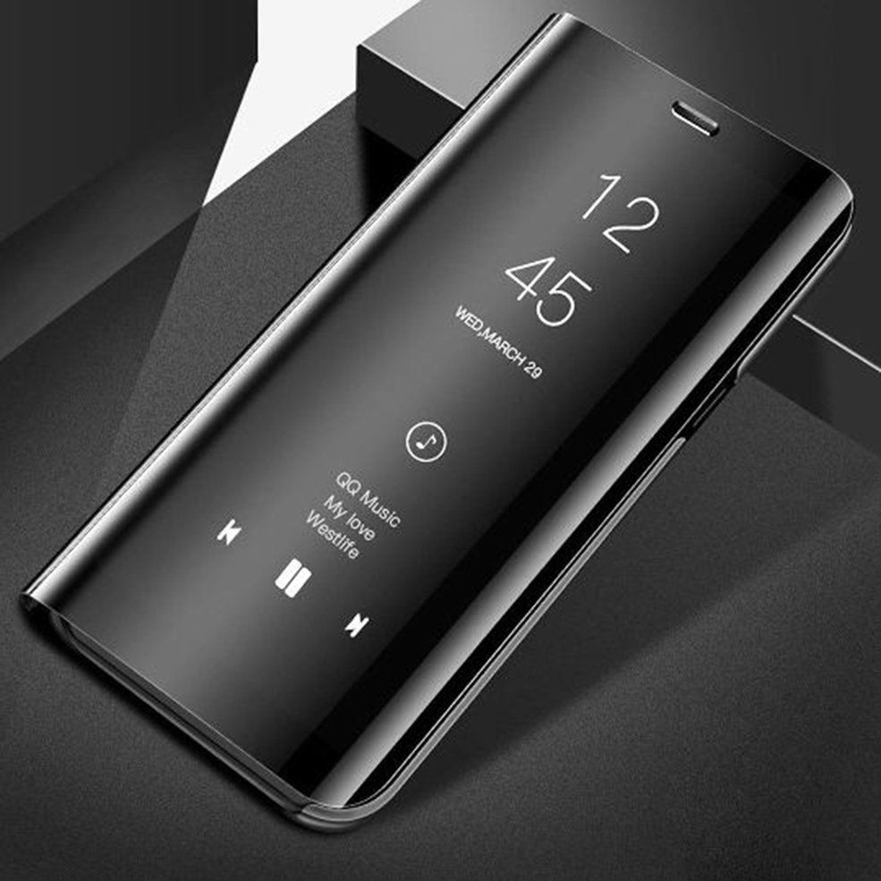 MA Electroplate Plating Mirror Smart Sleep/Wake Up Fuction Phone Case(null)