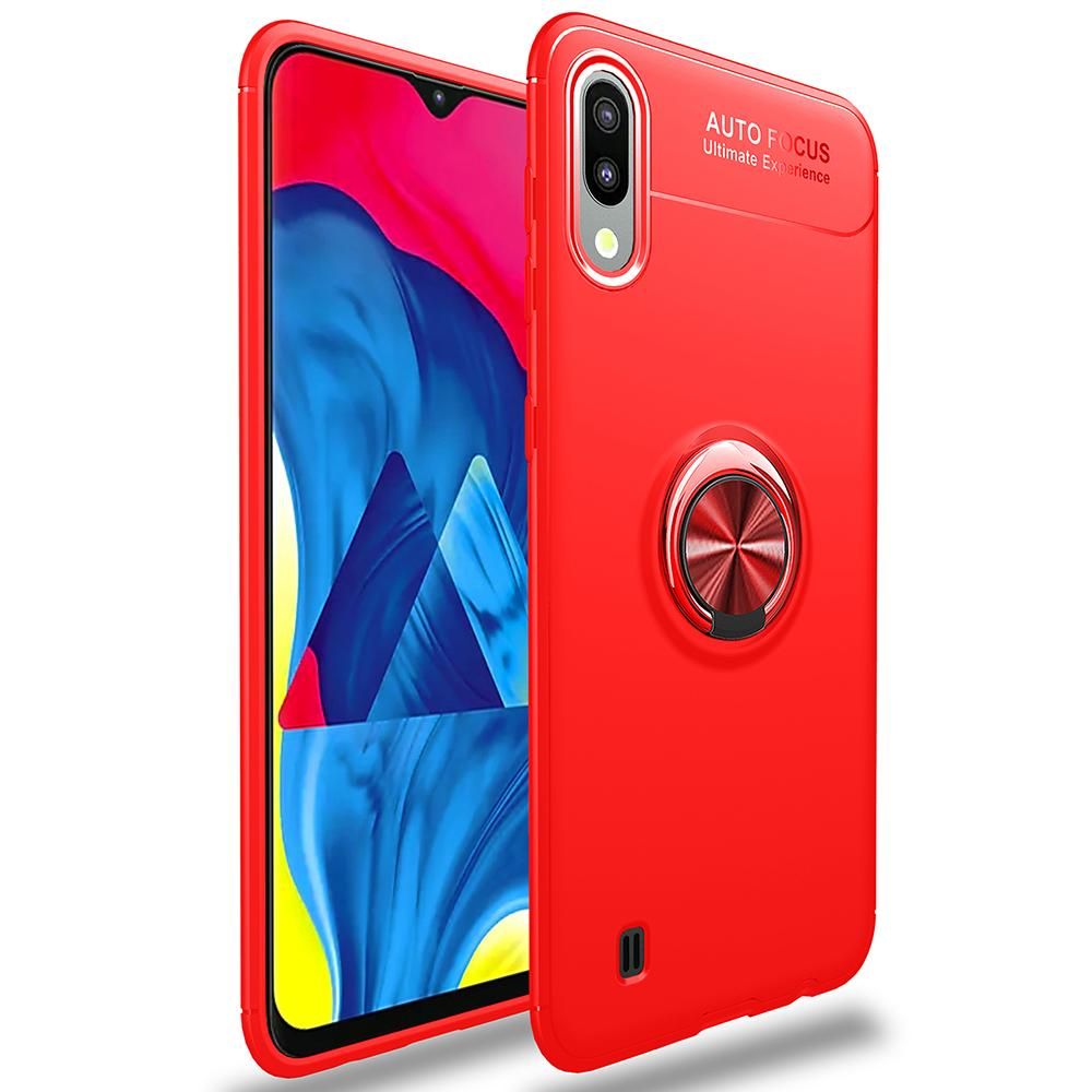 Shockproof Case For Samsung Galaxy M10 Phone Case Ring Stand Phone Back Cover