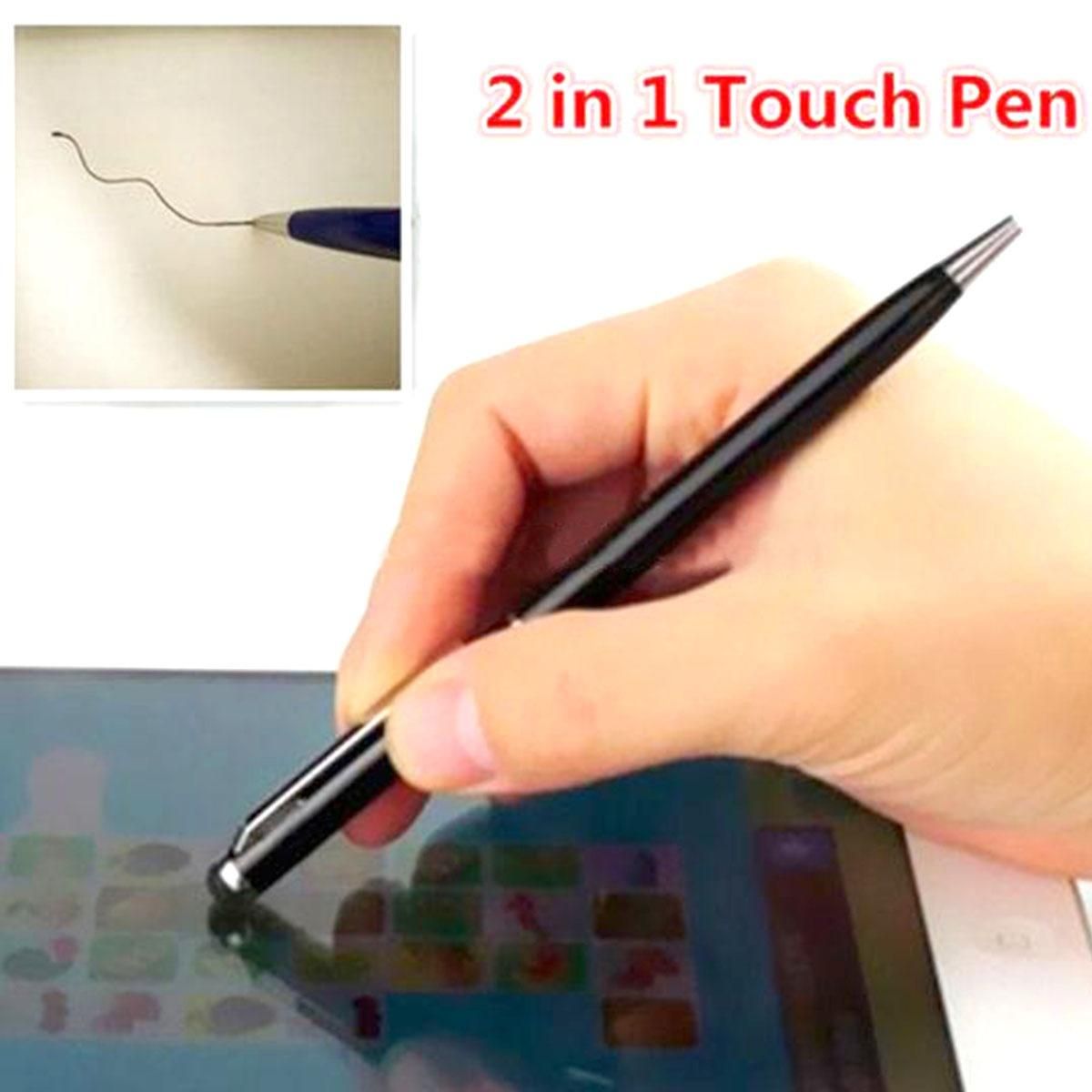 To Stylus Capacitive Touch Pen - Black