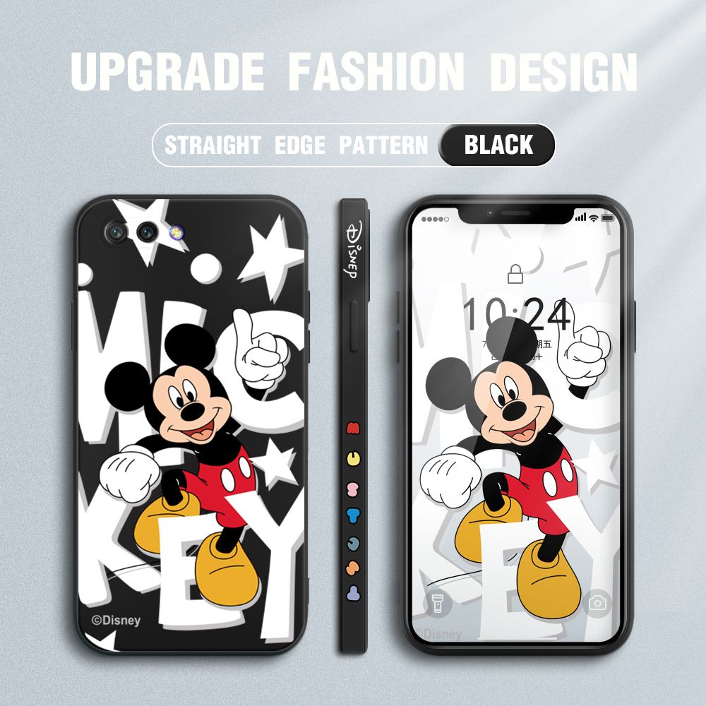 UCUC for Honor 10 Back Cover Cute Cartoon Characters Ultra Thin Soft Luxury Square Multicolor Liquid Silicone Phone Case