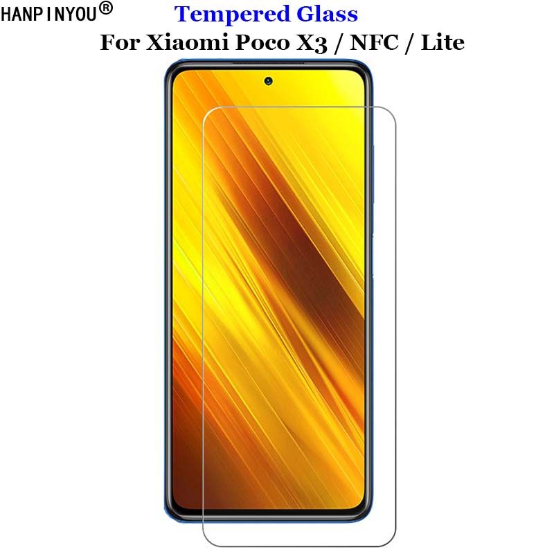 For Mi POCO X3 pro / POCO X3 - Screen Protector 3D Tempered Glass Protector Clear Screen Premium Product Gorilla Glass Transparent Clear Ultra Thin - Durable & Scratch Resistant - Easy to Install