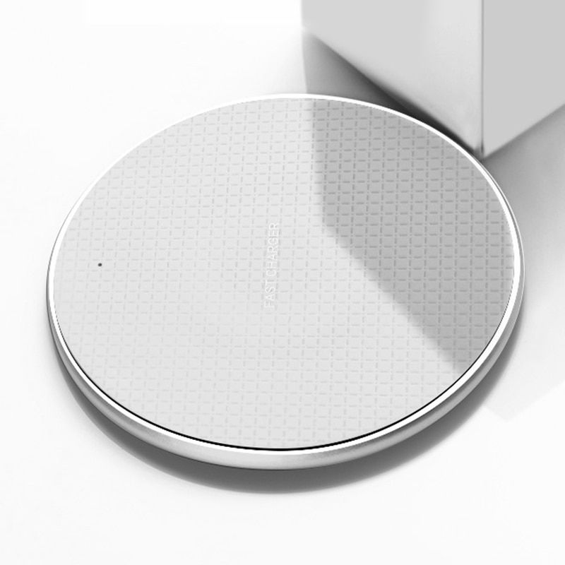 10W Qi Fast Wireless Charger For iPhone XS Max XR 8 Plus USB Quick Wireless Charging Pad for iPhone Samsung Huawei