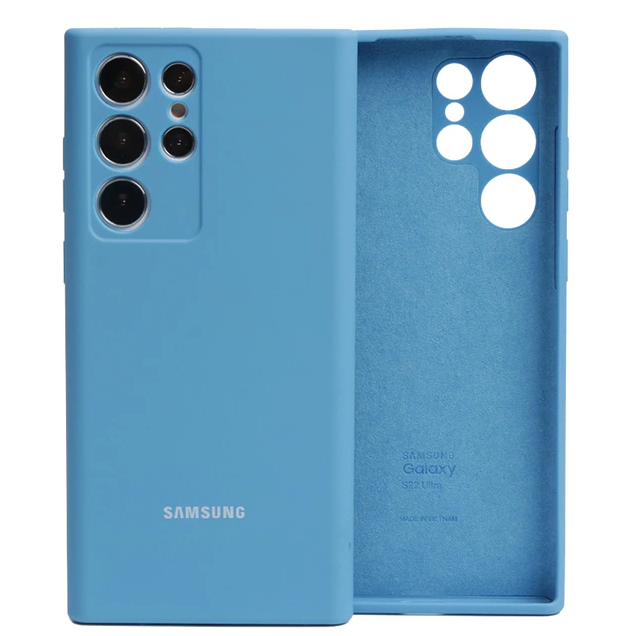 For Samsung Galaxy S21/S21 Ultra/ S21 Plus /S21 FE Soft-Touch Silicone Cover Full Protective Shell