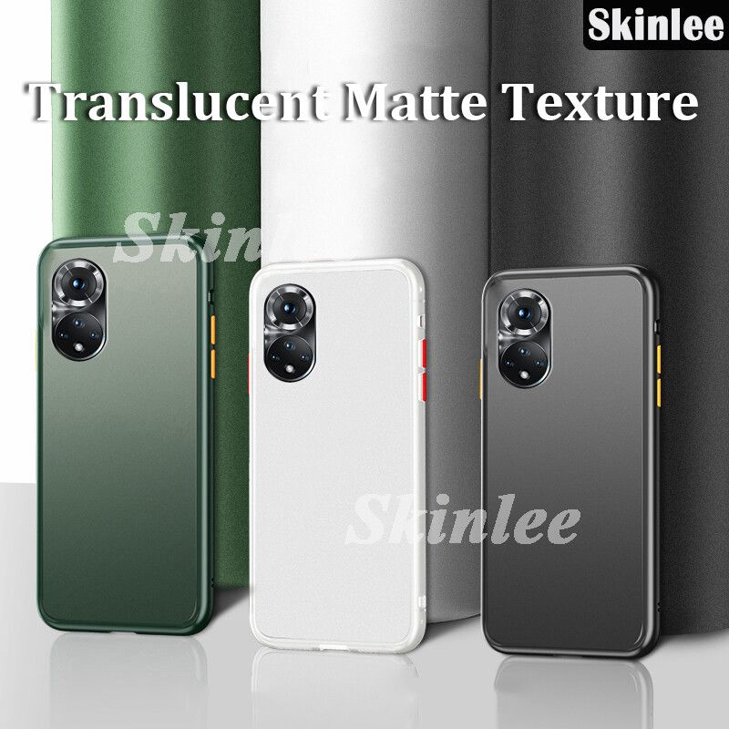 Phone case Huawei P50 Pro Back cover Skin sensation Soft Silicone Frame Hard Back Cover Huawei P50 Pro Phone Cases