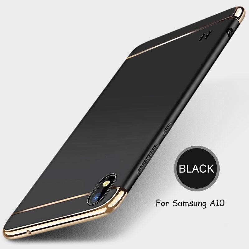 For Samsung Galaxy A10 Case Luxury 3 In 1 Case Ultra Slim Hard Cover Phone Casing