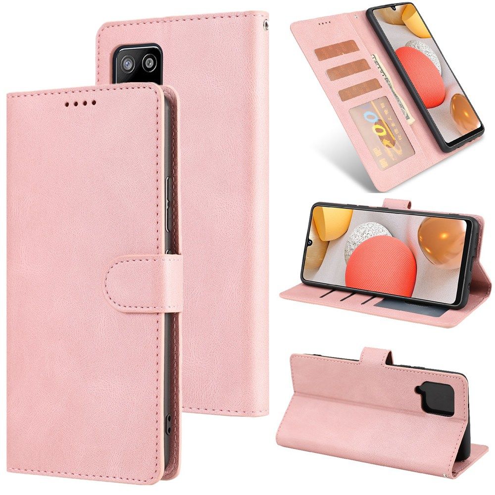 for Samsung A32 4G/A32 5G/A52 5G/A72 5G/A02/M02/M51/M31/M31S Case,Classic Leather Case Anti-fall and Shockproof Flip Cover Protective Phone Casing