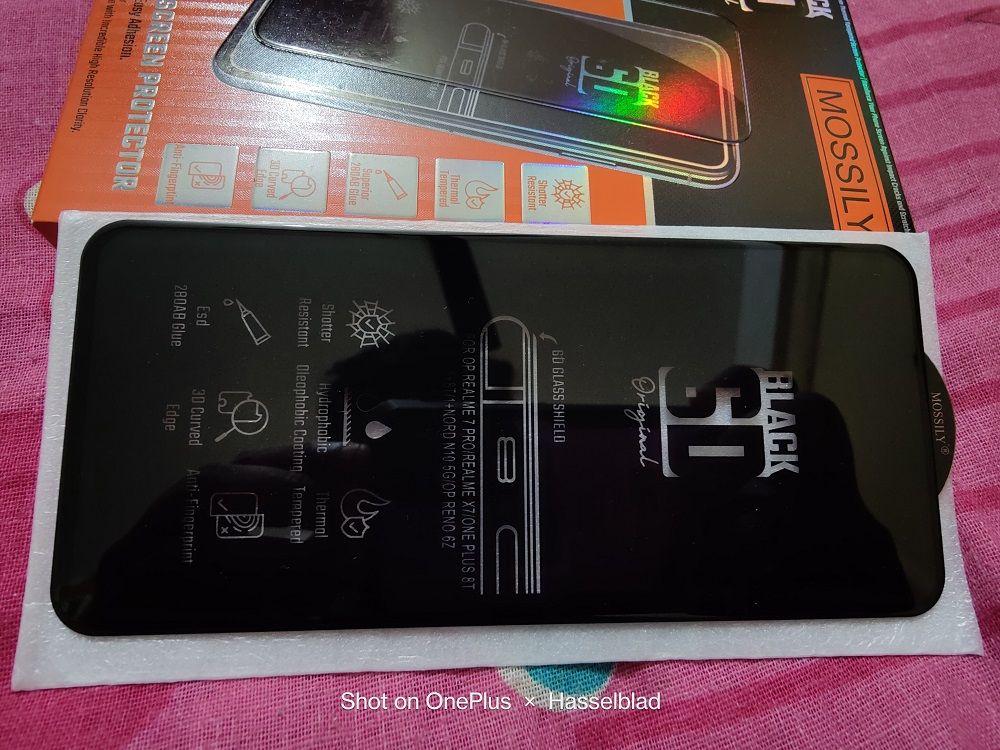For OnePlus 8T / OnePlus NORD N10 5G "MOSSILY" glass Premium Quality Curve Glass Screen Protector