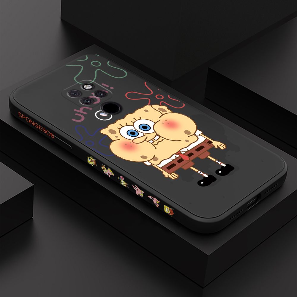 ZeroQiQi for Huawei Mate20 Case Cartoon Anime Side Printing Cases Soft Liquid Silicone Phone Cover